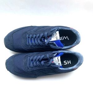 Norman Walsh Sneakers Handmade in England, Navy